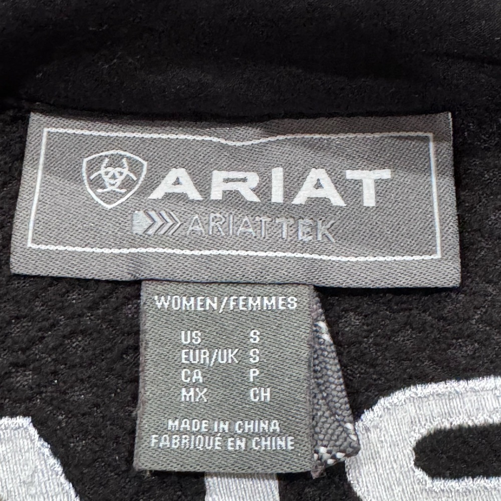 Ariat Black Softshell Women’s Vest with Logo Size Small ref 10020762 - Picture 9 of 12